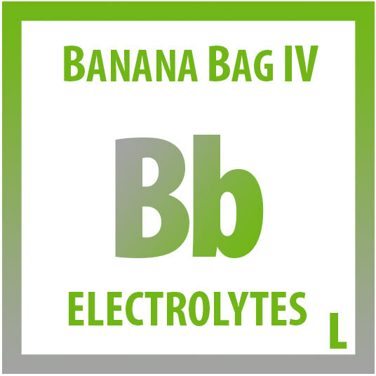 Banana Bag IV in Edmonton Dehydration Treatment